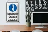 Blechschild Hinweis 20x30cm tagesaktueller Schnelltest Produktbild-Vorschau 5