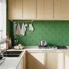Azulejos de vinilo autoadhesivos para cocina, color verde, Vista previa de la imagen del producto 1