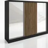 Schwebetürenschrank DIVER , 3-türig Schrank 200 cm Produktbild-Vorschau 2