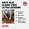 tesa Fliegengitter Insektenschutz Tür ohne bohren Alu FALT Produktbild-Vorschau 5