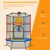 COSTWAY Ø165cm Gartentrampolin mit Sicherheitsnetz, Produktbild-Vorschau 7