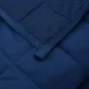 vidaXL Zátěžová deka modrá 200x225 cm 9 kg Látka Náhled obrázku produktu 5