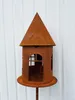 Vogelhaus XXL zum Beleuchten 45x26cm + Stab Gartenstecker Produktbild-Vorschau 8