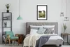 MuchoWow® Gerahmtes Poster Kühe - Licht - Gras - Tiere Produktbild-Vorschau 5