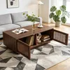 Merax rechteckig Couchtisch mit 2 Türöffnung, MDF + Produktbild-Vorschau 6