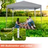 LZQ 3x3m Faltpavillon Pavillon Faltbar mit 4 Seitenwänden, Produktbild-Vorschau 4