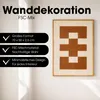 Mica Decorations Wanddeko - Wandbild Abstrakt 70 x 50 x 2,5 Produktbild-Vorschau 2