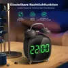 Retro Analog Wecker, Großes Lautstärke LED Wecker,Ohne Produktbild-Vorschau 2