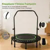 FOXSPORT Fitness Trampolin, Mini Trampolin mit Haltegriff, Produktbild-Vorschau 2