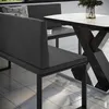 Eckbank Vicco Ravon Anthrazit 150 x 150 cm, Model 58497 Produktbild-Vorschau 4
