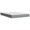 Boxspringbett mit Matratze Hellgrau 140x200 cm Stoff Produktbild-Vorschau 9