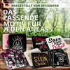 Houten Glazenbeschermer Set aus Holz und Harz Vierkant Produktbild-Vorschau 3