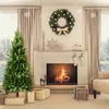 XMTECH, kunstkerstboom, 150 cm, moeilijk ontvlambaar, PVC Productafbeelding-voorbeeld 9
