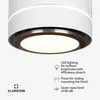 KlarsteinTron Ambience, okap kuchenny wyspowy, pochłaniacz, Podgląd zdjęcia produktu 6