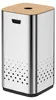 Luzzo® Edelstahl Wäschekorb Chrom poliert 50 Liter mit Produktbild-Vorschau 1