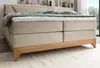 Belanoti Riviera Boxspringbett 180x200 Eiche 7-Zonen Produktbild-Vorschau 2