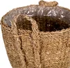 Seegras Korb Topf rund natur Ø 45 x 40cm mit Einsatz und Produktbild-Vorschau 2