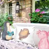 Mr. & Mrs. Panda Deko Kissen Otter Umarmen - Weiß - Produktbild-Vorschau 2