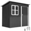 Outsunny Gerätehaus 2,55m², Gartenhaus mit Pultdach, 221 x Produktbild-Vorschau 1