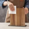 Oleio magnetischer Messerblock aus massivem Akazienholz mit Produktbild-Vorschau 6