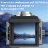 Retro Mini Digitalkamera 4800MP, Handkurbel Design, 1080P Produktbild-Vorschau 4