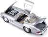 Mercedes-Benz 300SL 1954 Silber 1:24 BBURAGO Produktbild-Vorschau 17