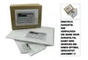 A cardboard box and padded envelopes with labels, suggesting shipping and packaging. Produktbild-Vorschau