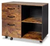 Relaxdays Rollcontainer, 3 Schubladen, 2 Fächer, Produktbild-Vorschau 8