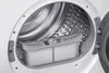 Close-up view of the inside of a Samsung dryer, showing the lint filter compartment. Produktbild-Vorschau