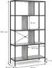 Deliaca stena Vicco Fyrk betón 80 x 146 cm, Model 31080 Náhľad obrázku produktu 3