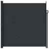 vidaXL Tenda laterale estensibile nera 200x500 cm Anteprima dell’immagine prodotto 3