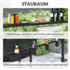 Outsunny Grillpavillon 250 x 160 x 250 cm wasserdicht Produktbild-Vorschau 5