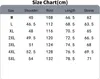 A size chart for clothing, showing measurements in centimeters. Produktbild-Vorschau