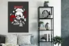 MuchoWow® Poster Vintage - Skelett - Kochen 80x120 cm - Produktbild-Vorschau 4