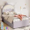 Fortuna Lai Polsterbett 90x200cm mit Ausziehbett, Produktbild-Vorschau 2
