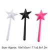 Three star-shaped wands, one white, one black, and one pink, are displayed against a white background. Náhľad obrázku produktu
