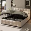 MODFU Letto boxspring, idraulico 180 x 200 cm, letto Anteprima dell’immagine prodotto 1