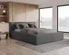 Chilly Möbel Polsterbett Lugano Dunkelgrau 200x200cm mit Produktbild-Vorschau 2