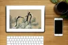 MuchoWow® Laptop Aufkleber Sticker Cover Kranich - Blätter Produktbild-Vorschau 2