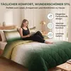 Sleep Comfy Sommerbettdecke 135x200 cm Grün mit Kissenbezug Produktbild-Vorschau 5