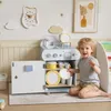 AIYAPLAY Kinderküche aus Holz Spielküche mit Wasserhahn Produktbild-Vorschau 2