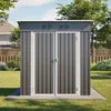 Geräteschuppen Gerätehaus Metall Gartenhaus Satteldach Produktbild-Vorschau 18