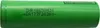 A green cylindrical battery with text printed on it. Produktbild-Vorschau
