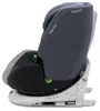 A side view of a dark gray child car seat on a white background. Produktbild-Vorschau