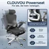 CLOUVOU PowerSeat Bürostuhl Ergonomisch Schreibtischstuhl Produktbild-Vorschau 2