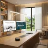 24W Schreibtischlampe Led Klemmbar, 80CM Weiß Monitor Lampe Produktbild-Vorschau 7