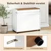 COSTWAY Sideboard, Küchenschrank mit Arbeitsplatte, Produktbild-Vorschau 5