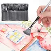 Pinselset Set 24 STK. Pinsel, Aquarellpinsel, Gouache Produktbild-Vorschau 9