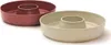 Moule En Silicone Pour Four Lot De 2. Beige Et Bordeaux - Voir les images du produit 1