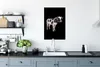 MuchoWow® Poster Kuh - Schwarz - Weiß 40x60 cm - Plakate Produktbild-Vorschau 3